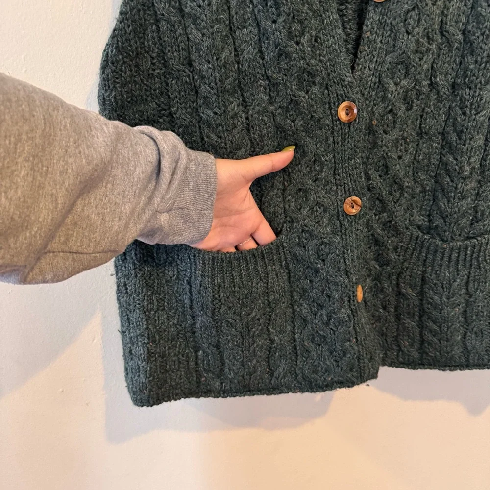 Cabela’s Aran Fisherman Knit Vest - Picture 3 of 5